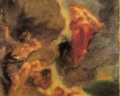 Winter -- Juno and Aeolus - 欧仁·德拉克洛瓦